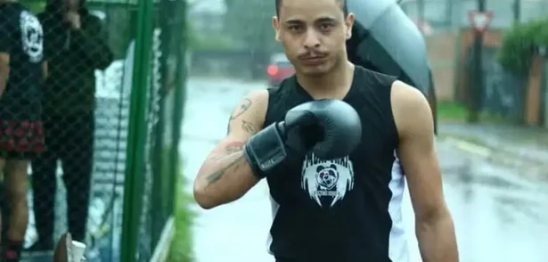 Boxeador Lucas Lazarini