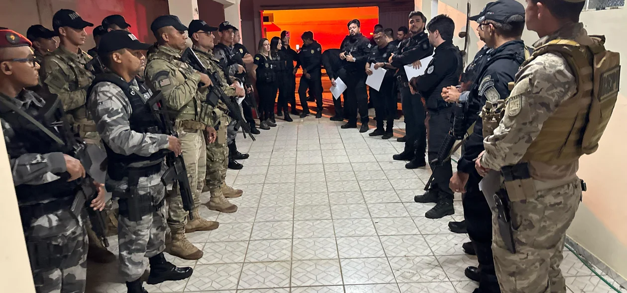 Briefing da operação deflagrada em Simões e Caridade do Piauí