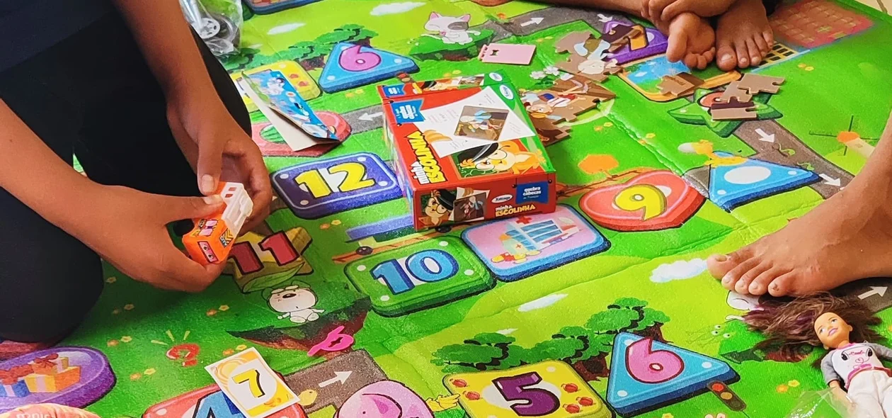 Brinquedos no CIAP