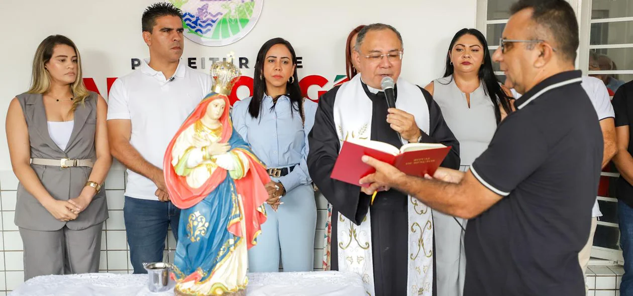 Celebração na sede da Prefeitura de Alto Longá