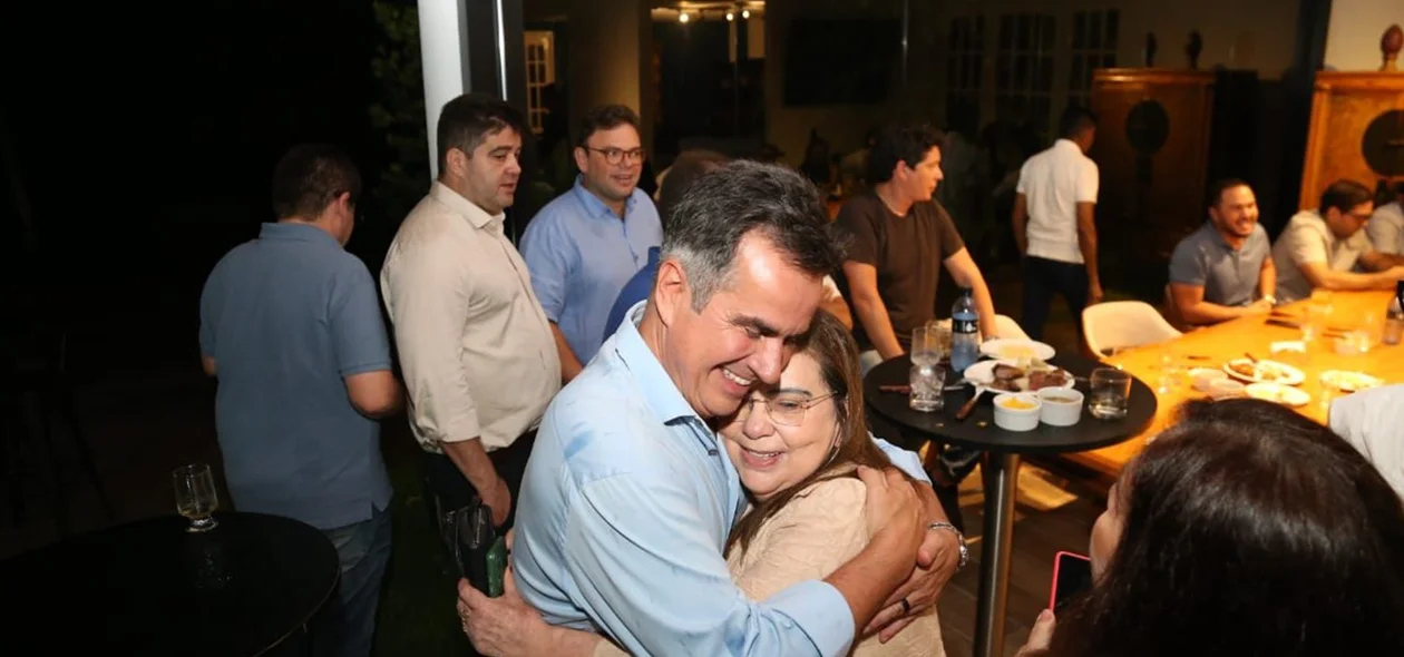 Ciro Nogueira e Teresinha Medeiros, vereadora de Teresina pelo MDB