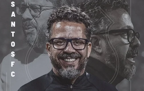 Cleber Xavier foi oficializado como novo técnico do Santos