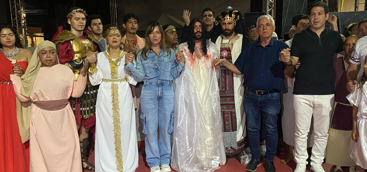 Concentração da Paixão de Cristo 2025 em Esperantina