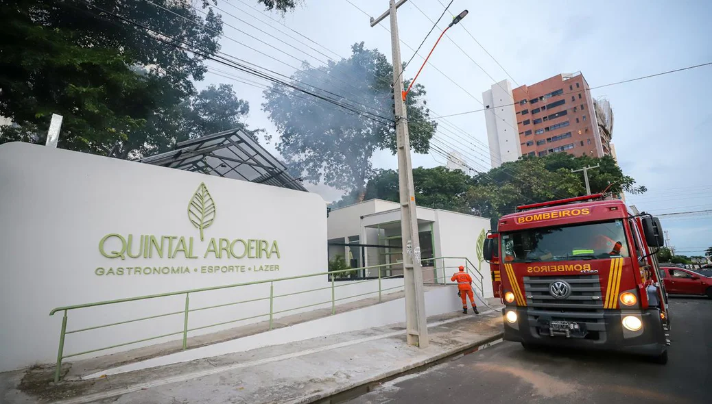 Corpo de Bombeiros foi acionado