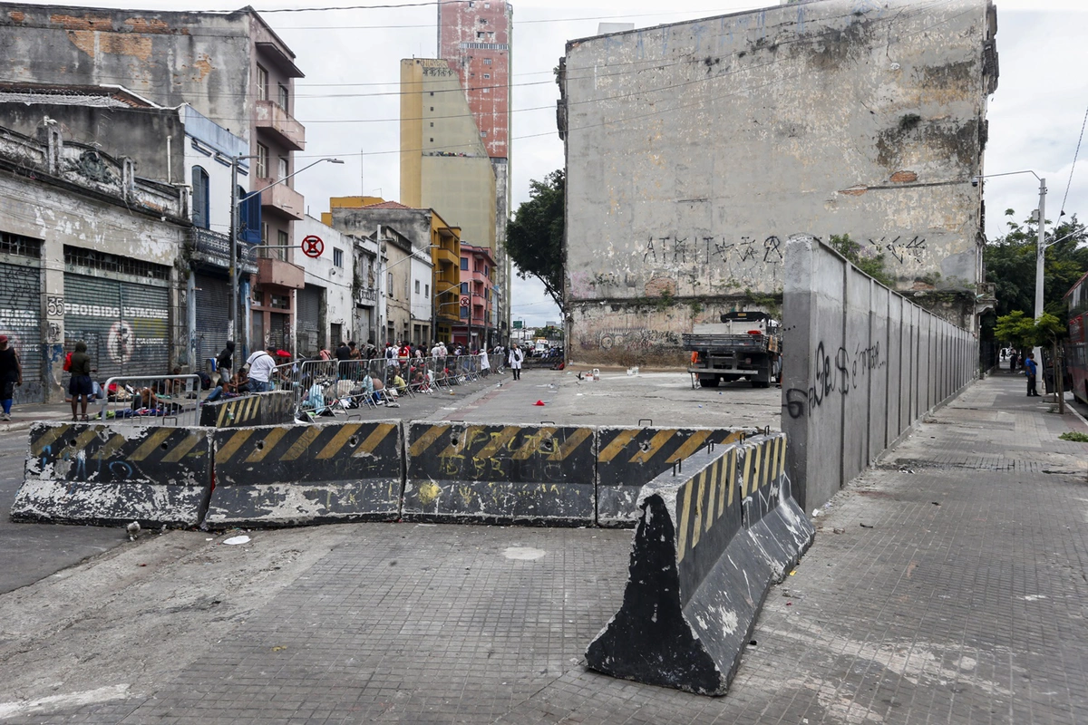 Cracolândia no Centro de São Paulo
