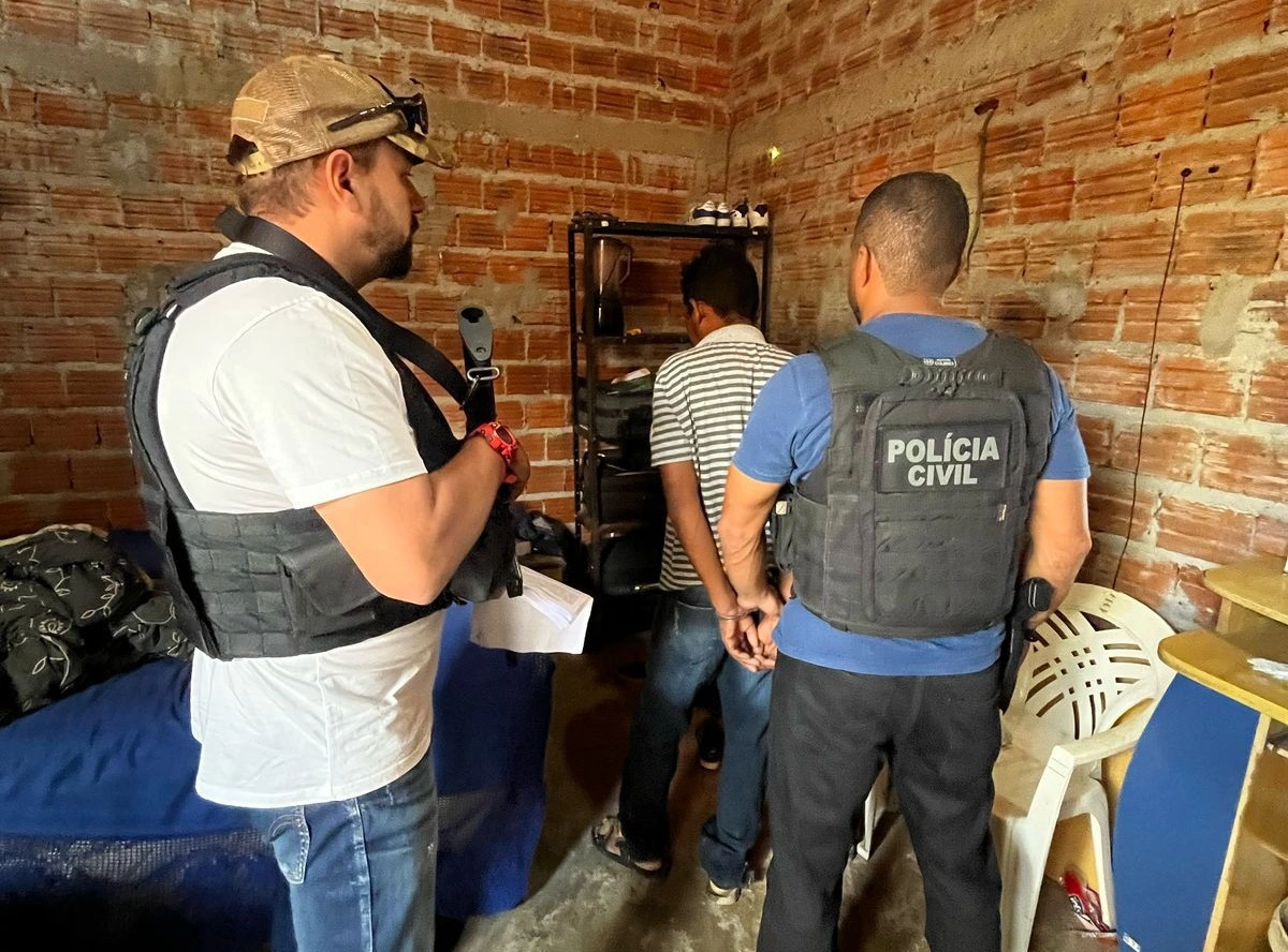 Cumprimento de mandado de prisão em Teresina