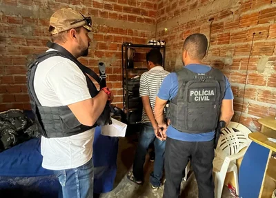 Cumprimento de mandado de prisão em Teresina