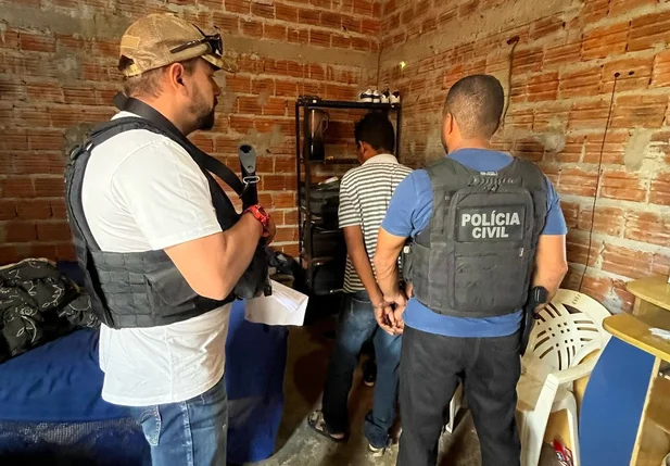 Cumprimento de mandado de prisão em Teresina