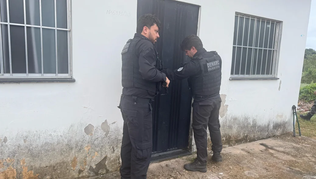 Cumprimento de mandado na localidade Gogó da Cobra