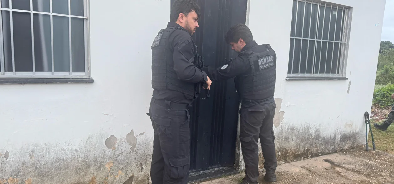 Cumprimento de mandado na localidade Gogó da Cobra