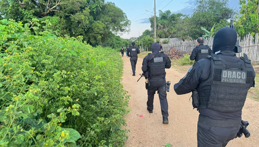 Cumprimento de mandados na zona rural do município de Parnarama