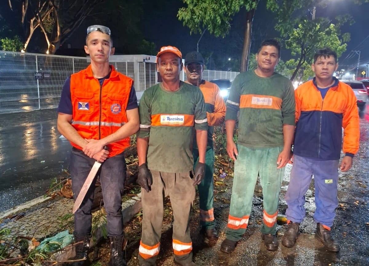 Defesa Civil de Teresina atua com agilidade durante chuvas intensas