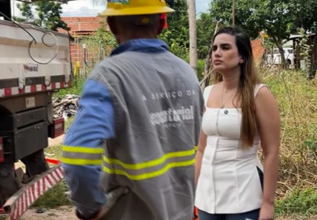 Deputada Bárbara conseguiu energia elétrica para Residencial Lindalma Soares