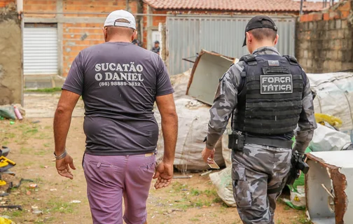 Dono da sucata preso em Parnaíba