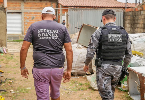 Dono da sucata preso em Parnaíba