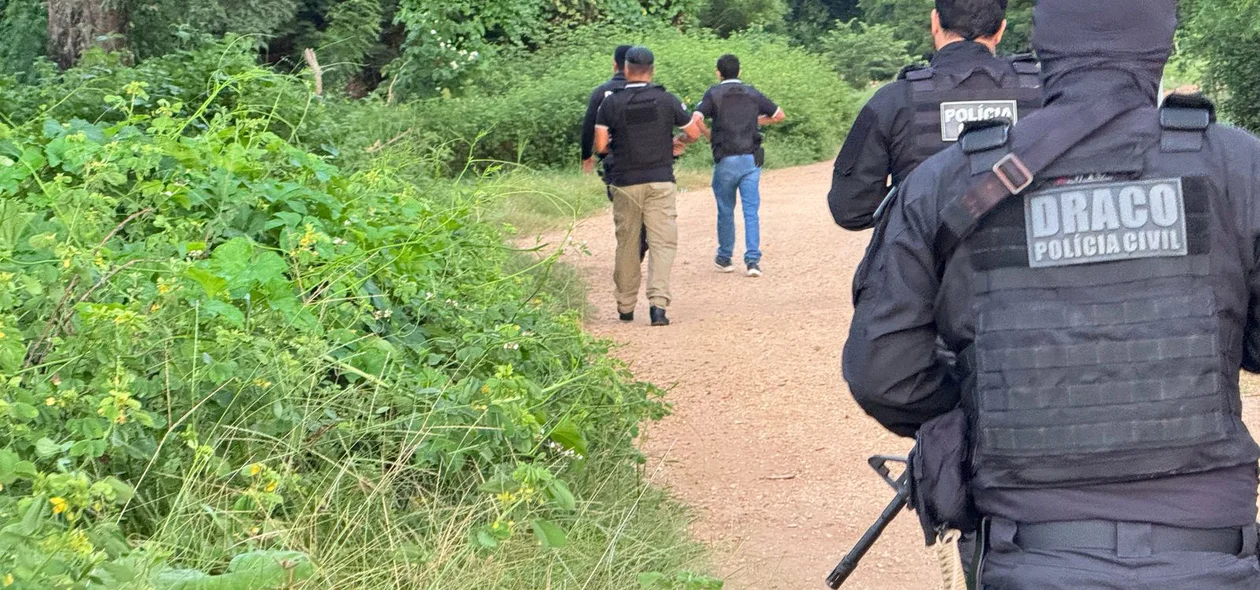 DRACO deflagra operação em Palmeirais e Parnarama, no Maranhão