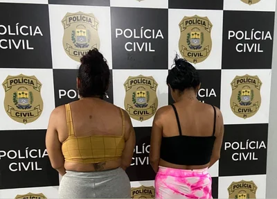 Duas mulheres presas pela Delegacia Seccional de Campo Maior