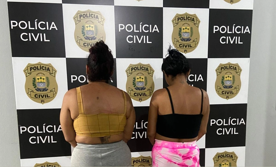 Duas mulheres presas pela Delegacia Seccional de Campo Maior