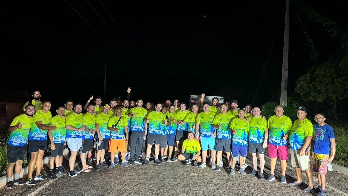 Eduardo Draga Alana participa da caminhada “Amigos da Fé” entre Aroazes e Santa Cruz dos Milagres