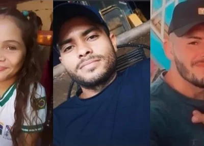 Emilly Vitória de Sousa Silva, Felipe José da Silva e Cremilson de Sousa Castro