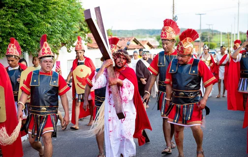 Encenação da Via-Sacra em Porto Piauí