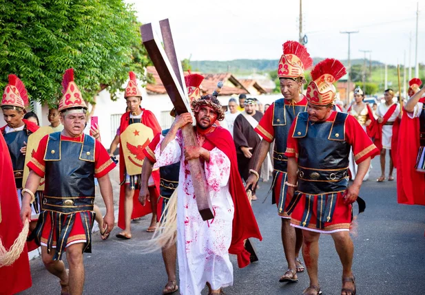 Encenação da Via-Sacra em Porto Piauí