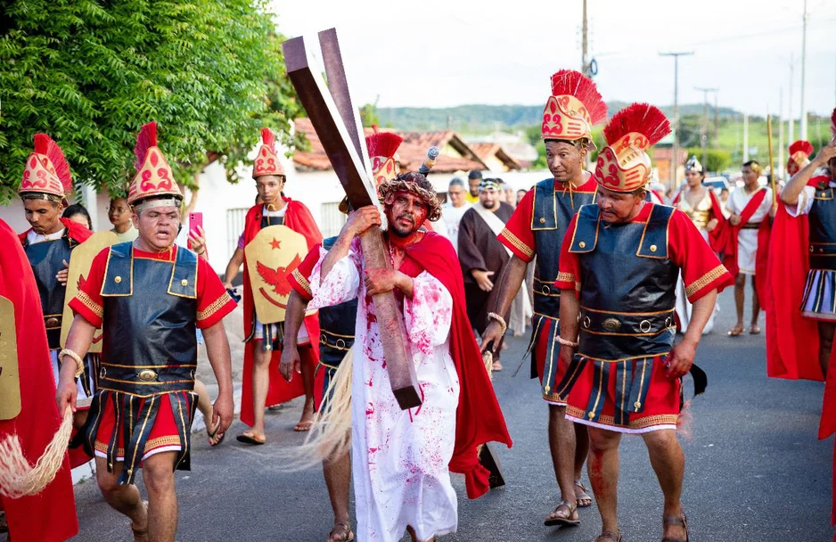 Encenação da Via-Sacra em Porto Piauí