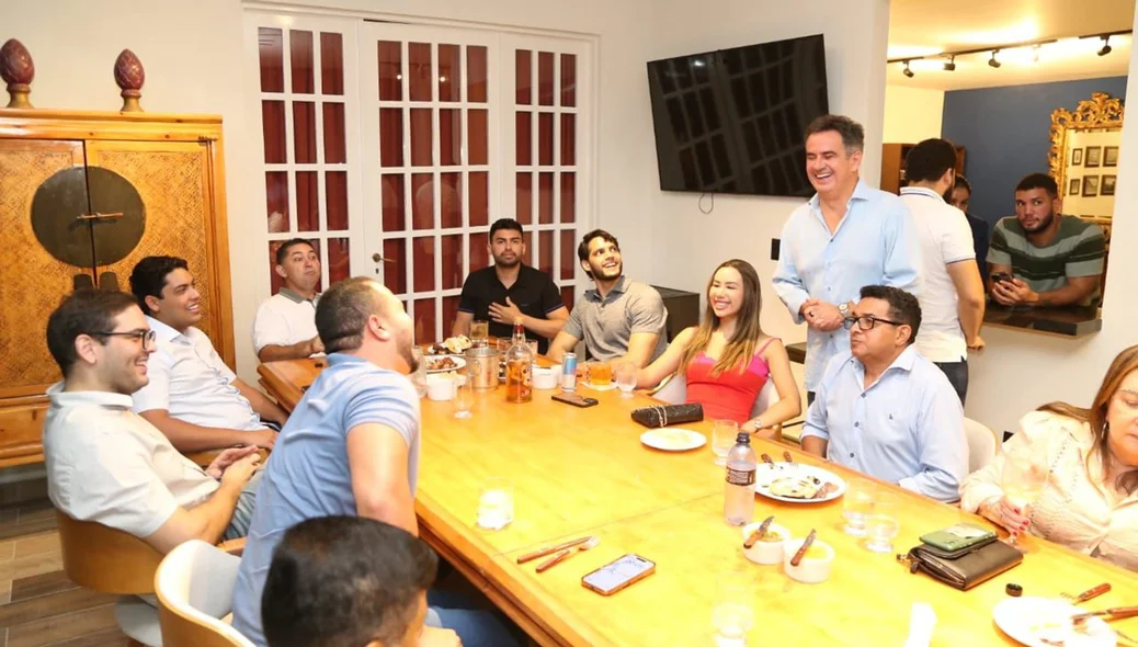 Encontro ocorreu na residência do senador Ciro Nogueira