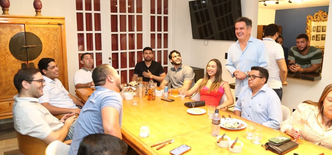 Encontro ocorreu na residência do senador Ciro Nogueira