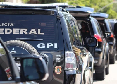 Equipes da Polícia Federal na Operação Extremum Agmen, no Rio Grande do Norte