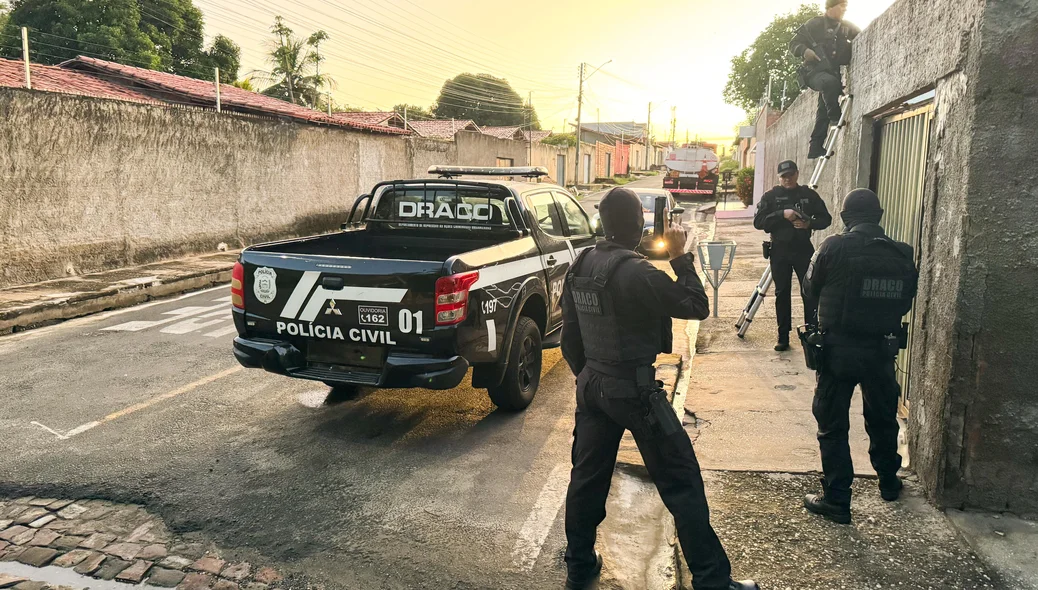 Equipes do DRACO na Operação Rolezinho