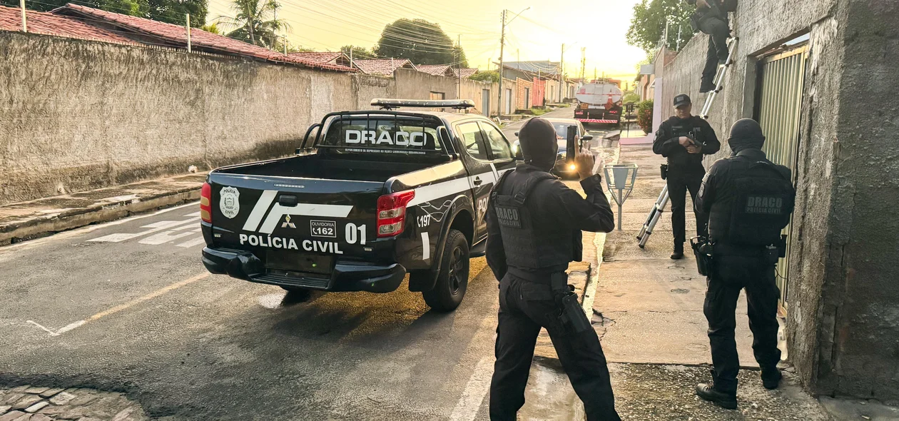 Equipes do DRACO na Operação Rolezinho