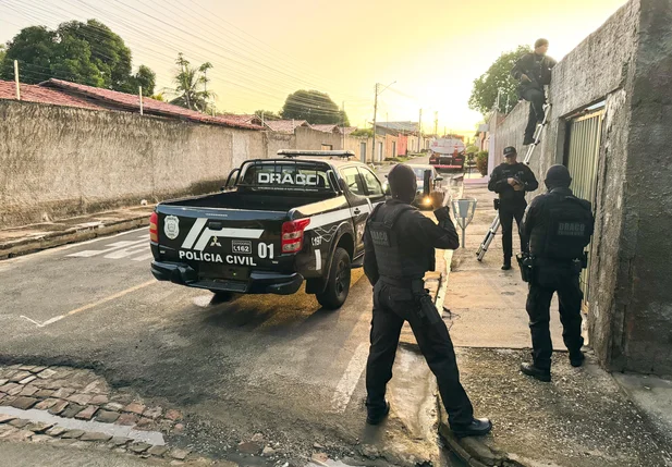 Equipes do DRACO na Operação Rolezinho