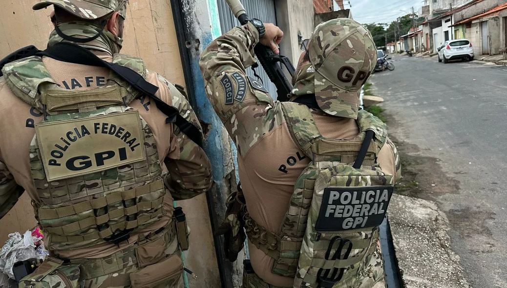 Equipes do GPI na Operação Pseudos
