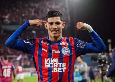 Erick Pulga comemora gol na Libertadores
