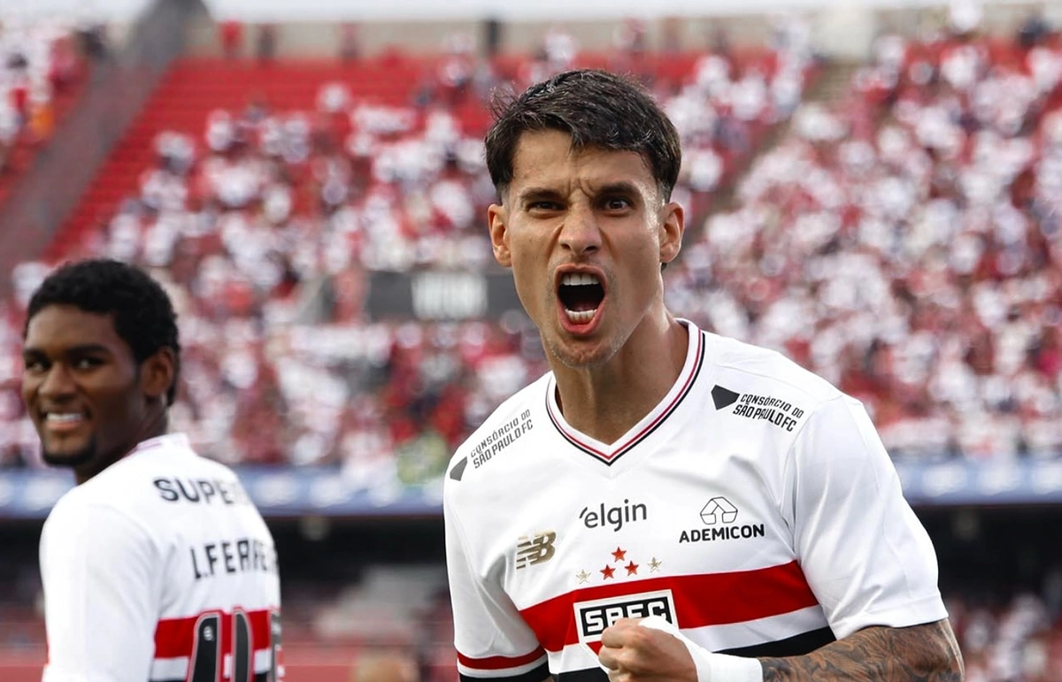 Ferreirinha marcou mais um gol com a camisa do São Paulo