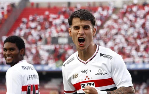 Ferreirinha marcou mais um gol com a camisa do São Paulo