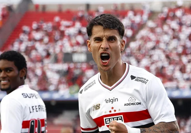 Ferreirinha marcou mais um gol com a camisa do São Paulo