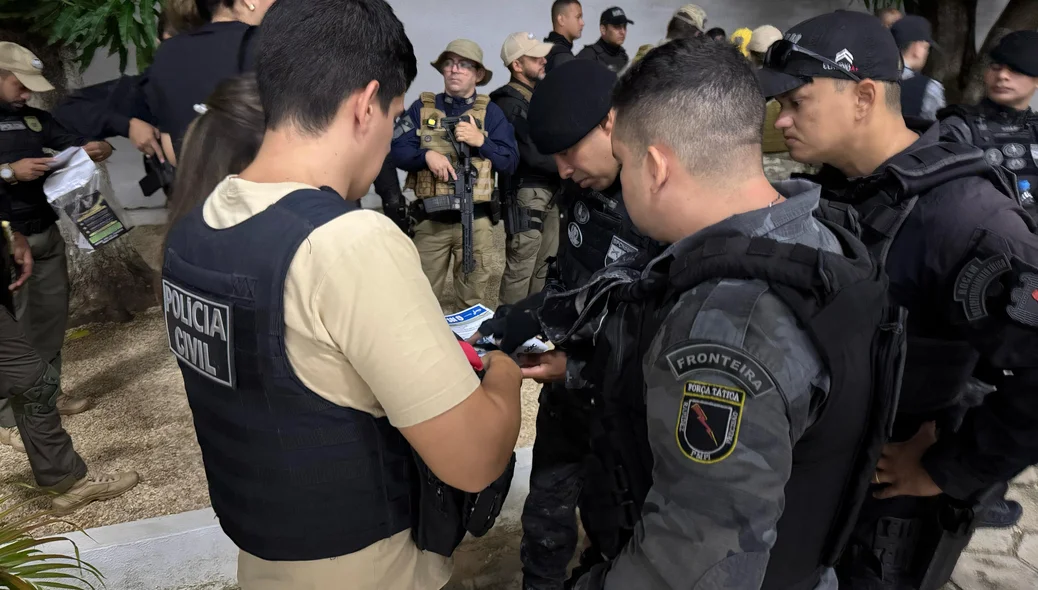 Forças de Segurança na Operação Rolezinho