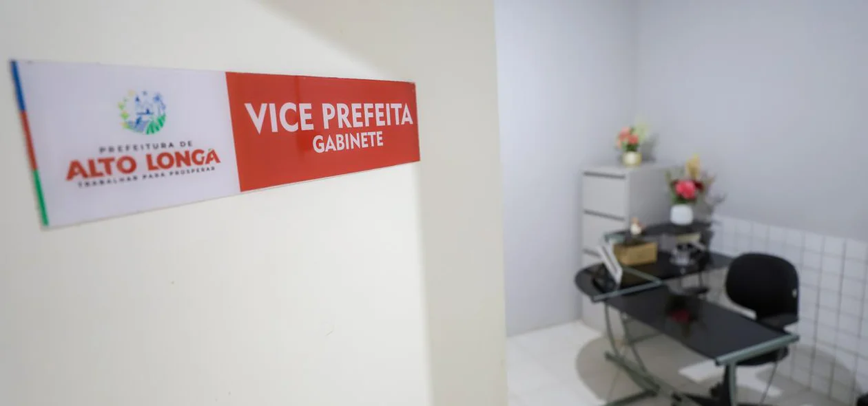 Gabinete da vice-prefeita de Alto Longá