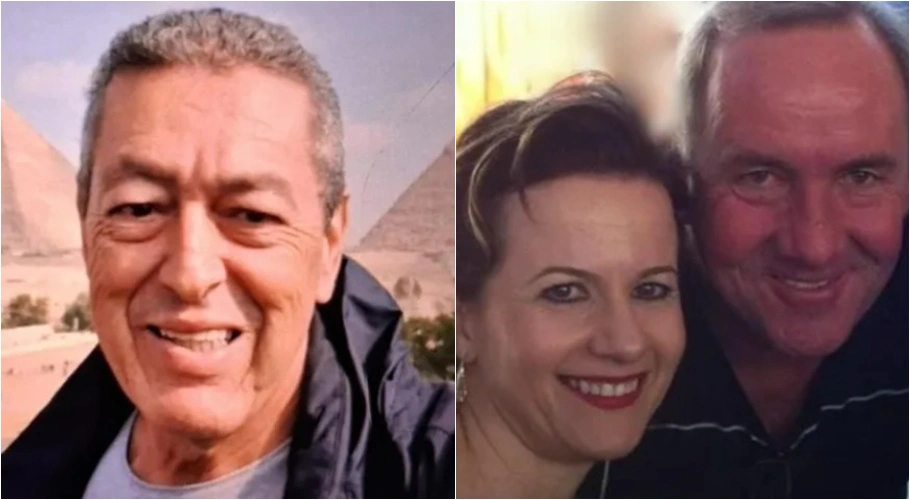 Gilmar Chinelli e o casal Ivando Bonna e Andreia