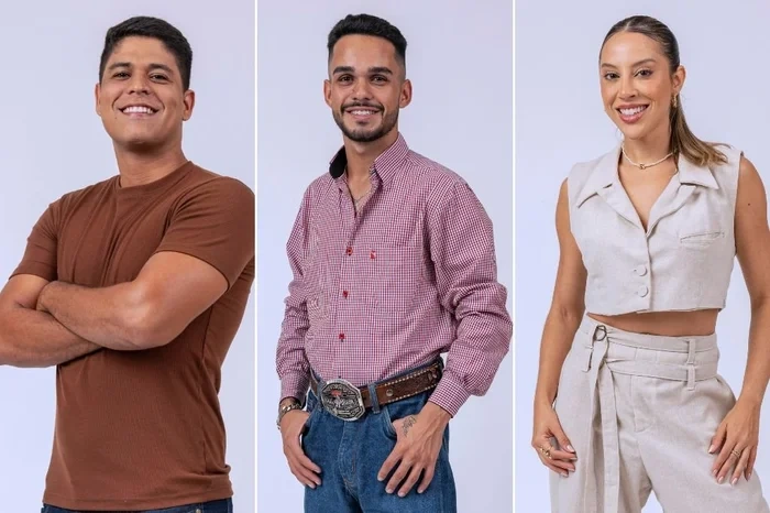Guilherme, João Pedro e Renata