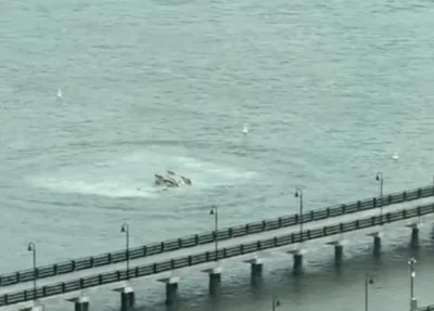 Helicóptero com quatro pessoas cai no rio Hudson, em Nova York