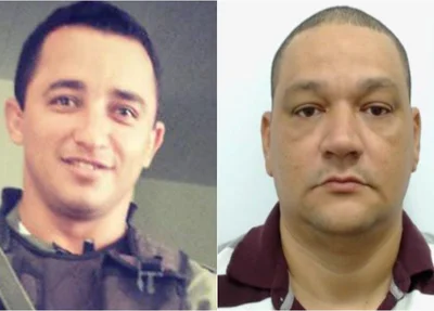 Hermes Ferreira de Andrade Filho e Fabrício de Sousa Vanderley foram presos pela PF