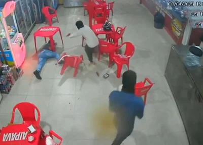 Homem é executado a tiros em lanchonete em  Minas Gerais