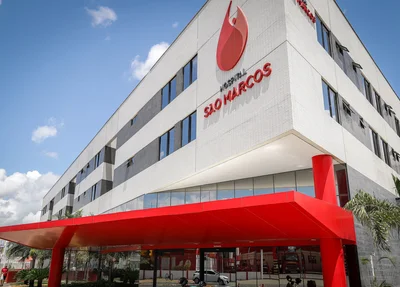 Hospital São Marcos localizado na Avenida Miguel Rosa