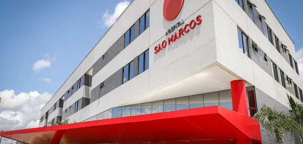 Hospital São Marcos localizado na Avenida Miguel Rosa