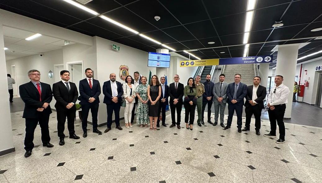 Inauguração nas novas instalações da PF