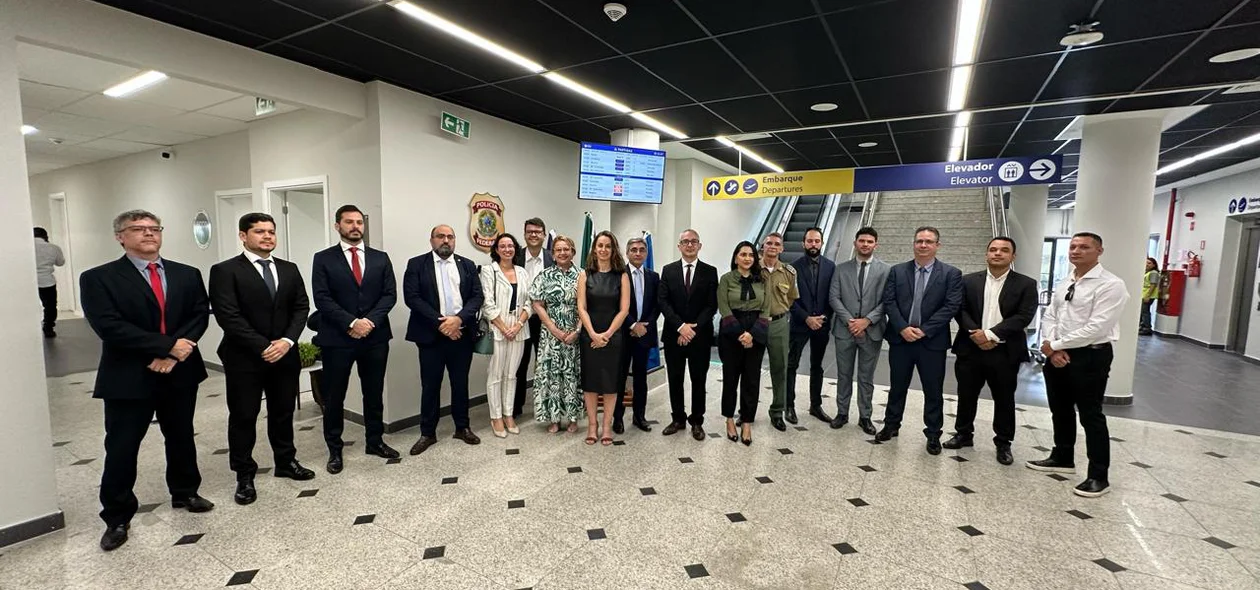 Inauguração nas novas instalações da PF