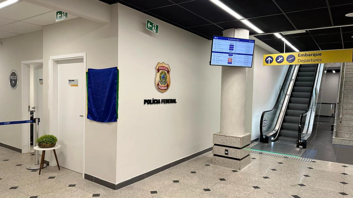 Instalação da PF no Aeroporto de Teresina